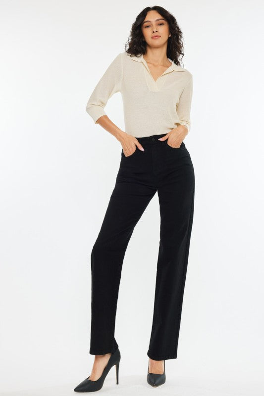 Kancan High Rise True Straight Bottom