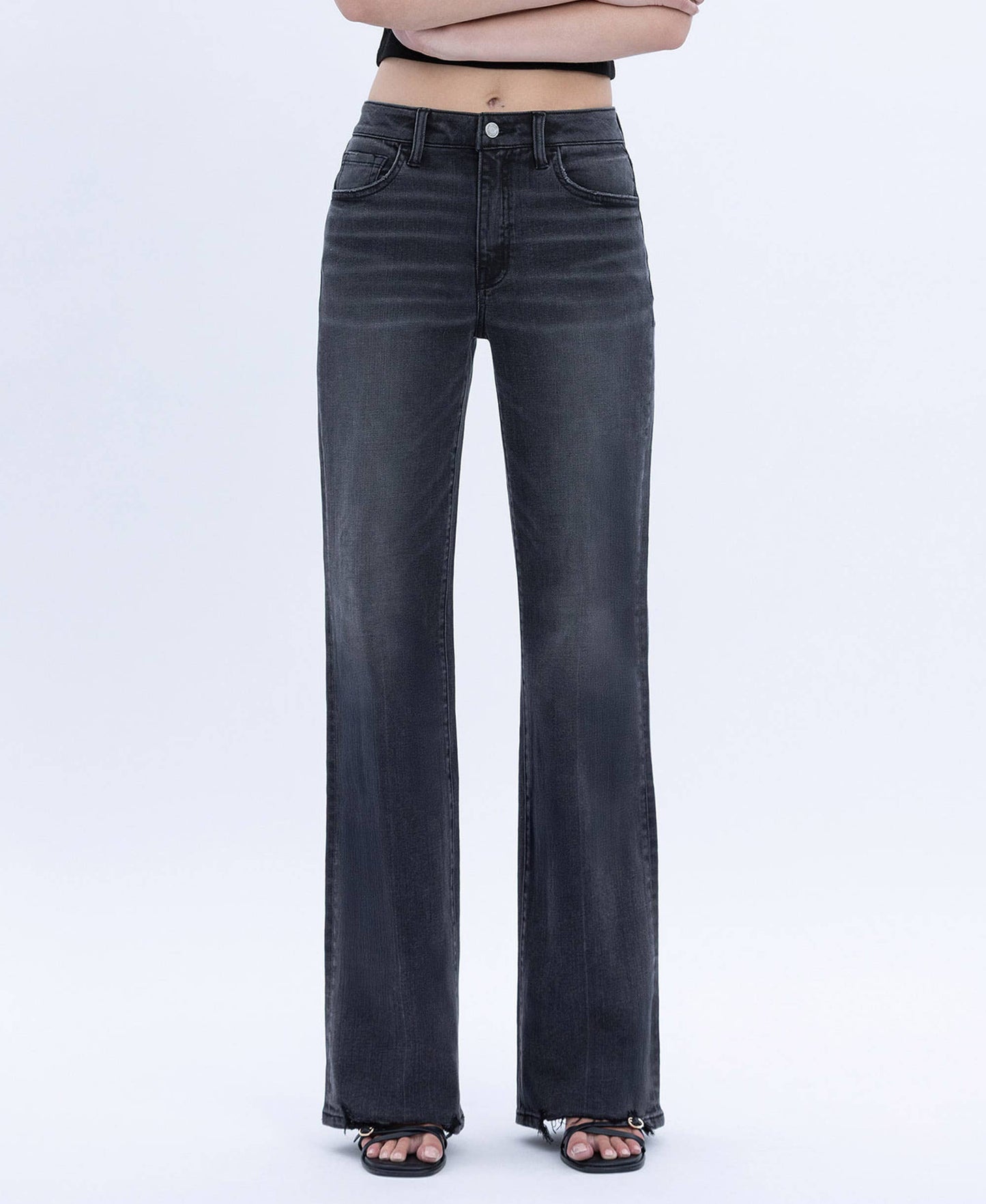 Vervet Hight-Rise Vintage Flare Jeans Bottom