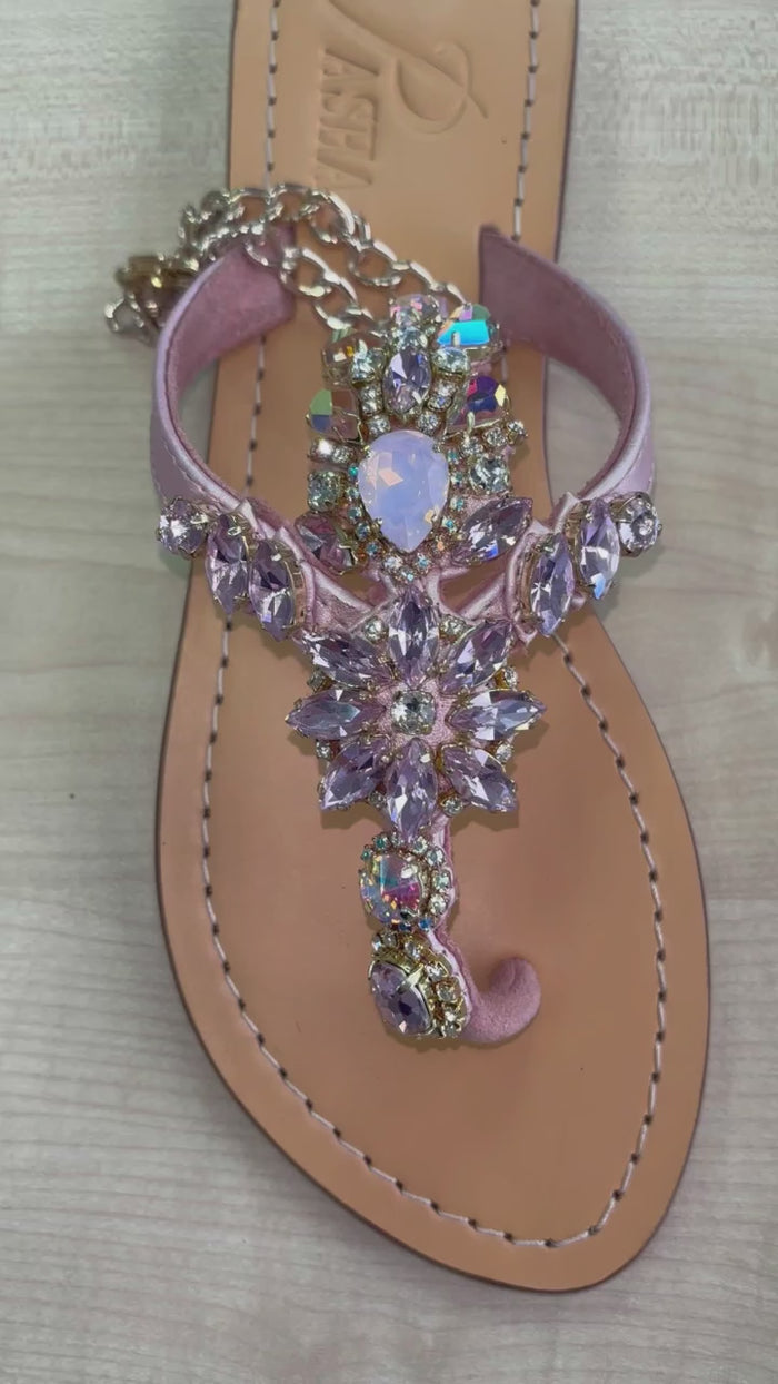 Pasha Gladious Pink Sandals