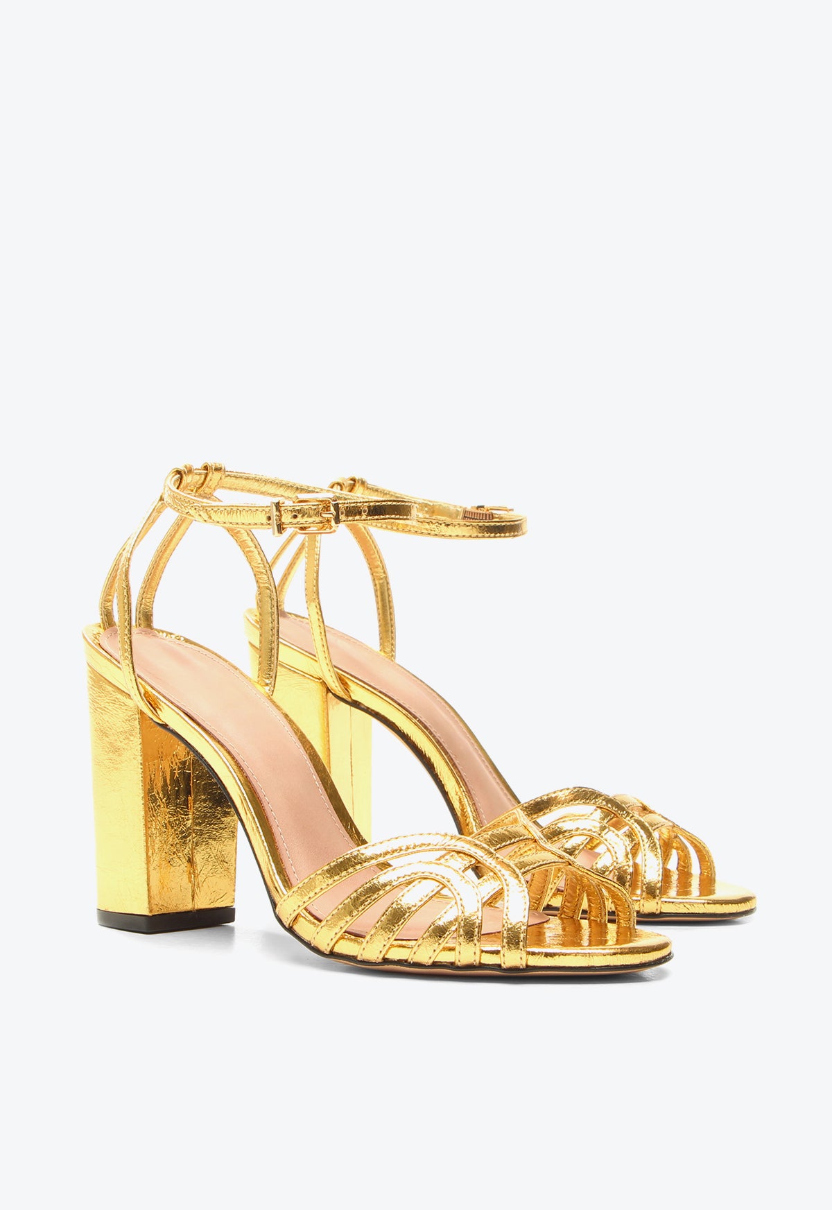 Khiani Coursos Dourado Heels