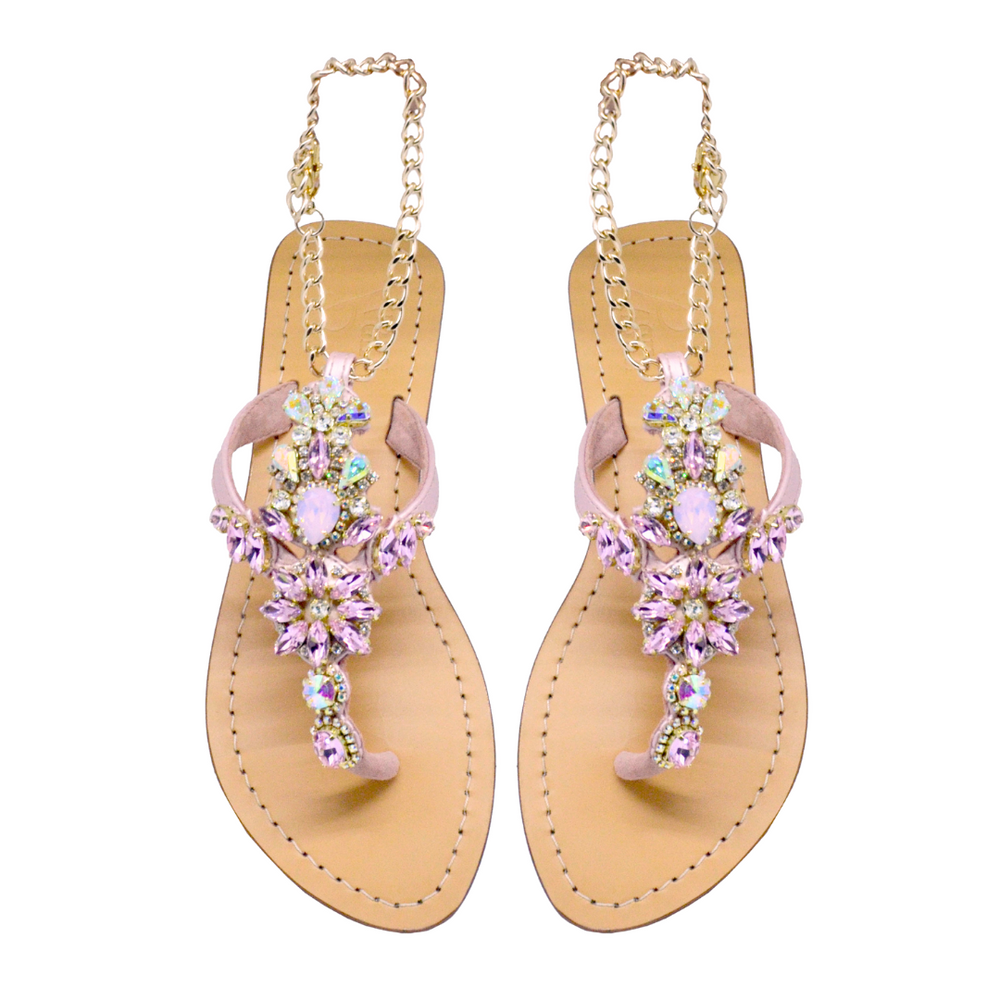 Pasha Gladious Pink Sandals