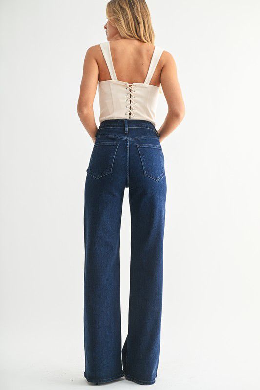 Just Black Denim Palazzo Bottom