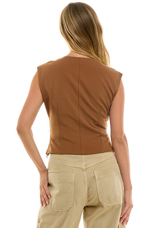 On Twelfth Ponte Vest Top