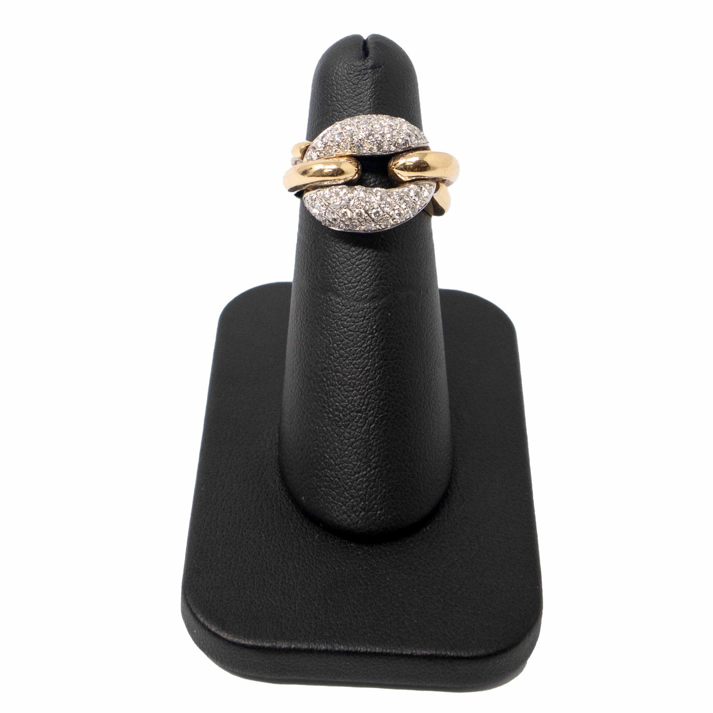 18K Yellow Gold Diamond Ring