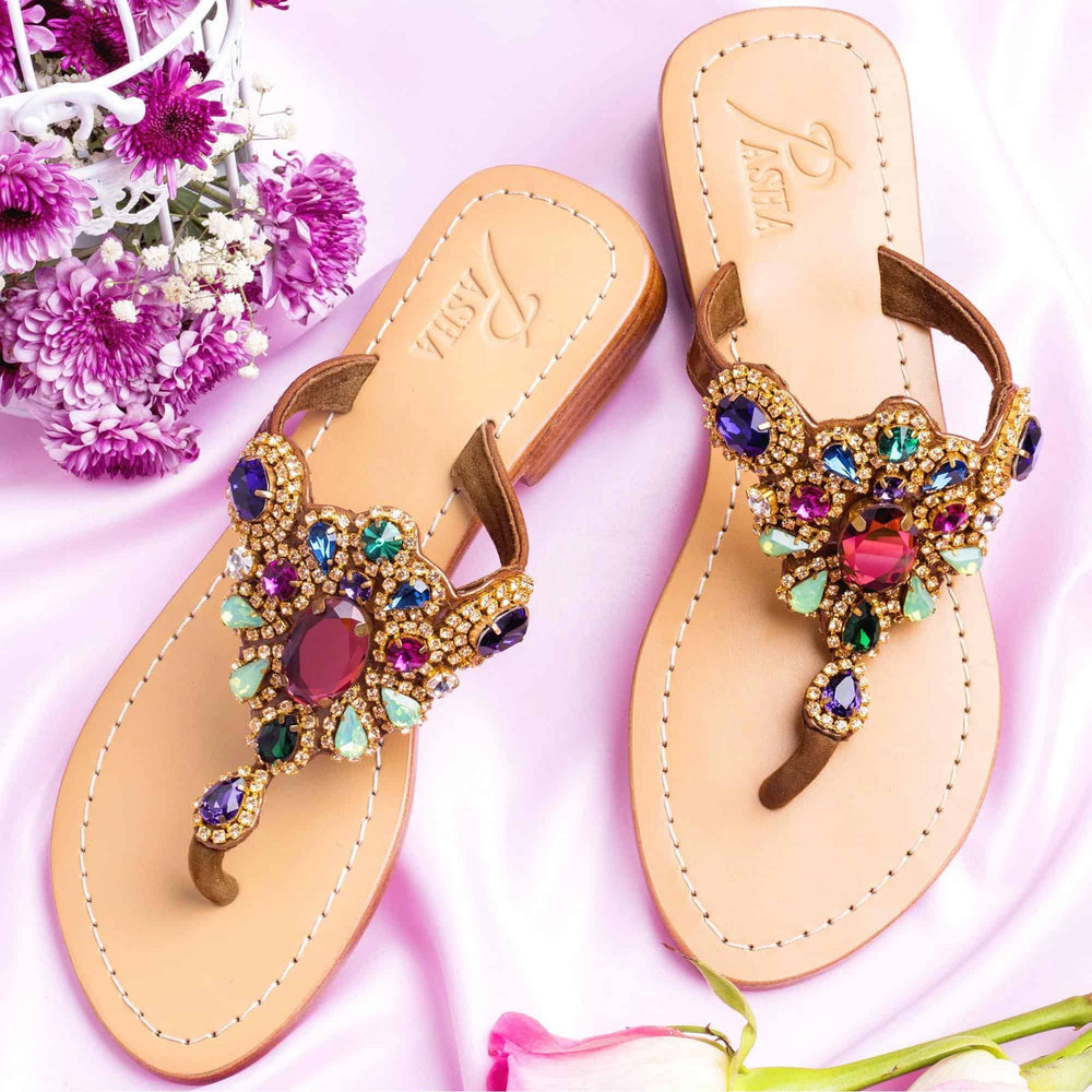 Pasha Juist Multi Bronze Sandals PSF7661812