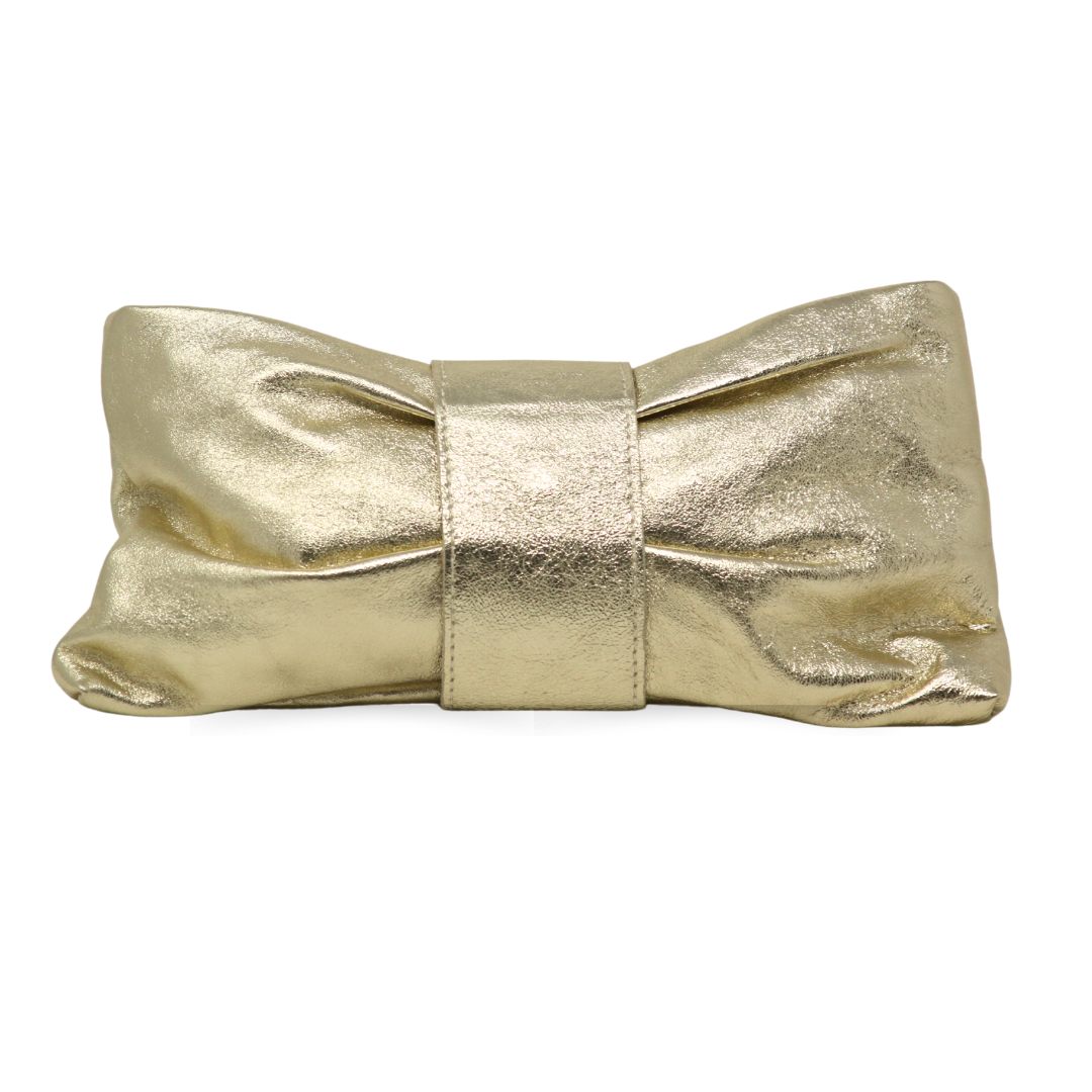 GF Gold Leather Bag 1112