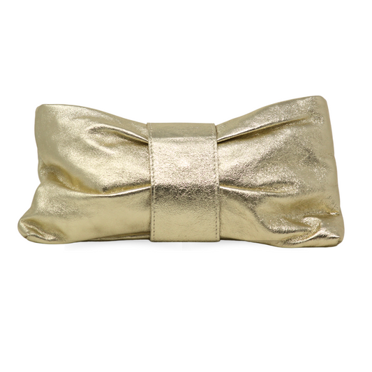 GF Gold Leather Bag 1112