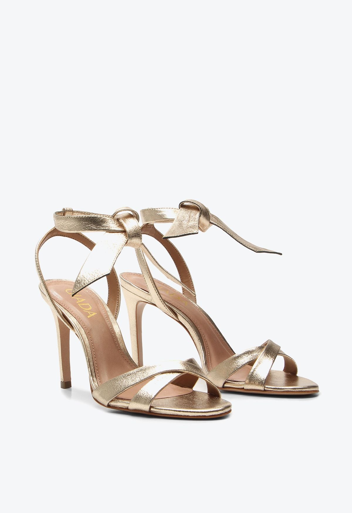 Giada Powder Metalic Ouro Heels