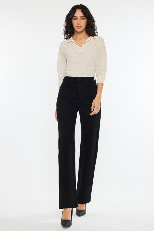 Kancan High Rise True Straight Bottom