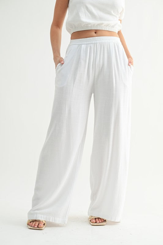 Evenuel Serenity Wide-Leg Lounge Pants