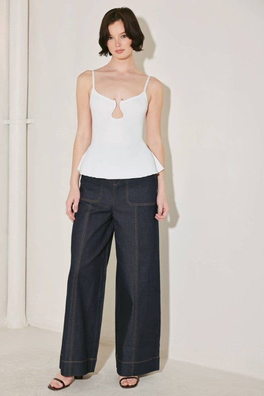 Free Market  Knit Cami Top