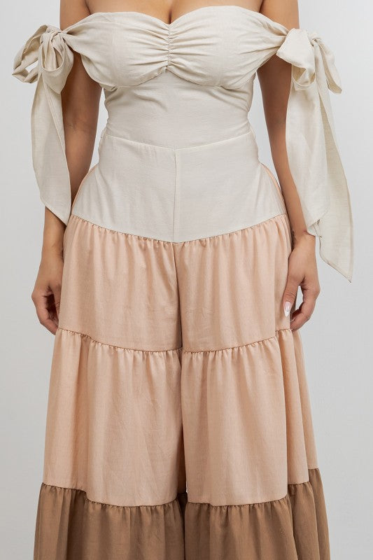 Kaylee Kollection of Shoulder Jumpsuits