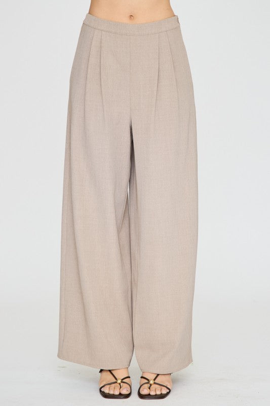 Aakaa Thin Adjustable Strap Top and Long Pants Set