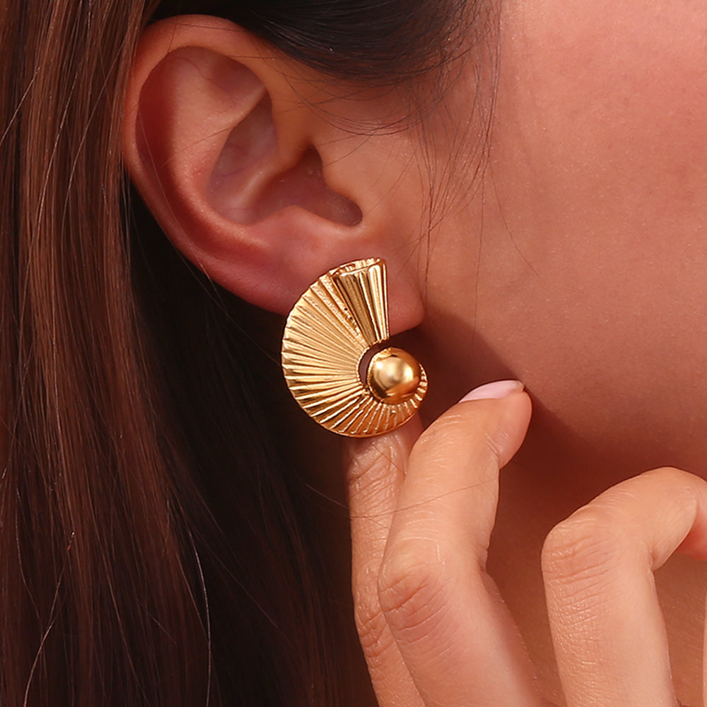Miyana Afgy Earring Radiant Fan Earring
