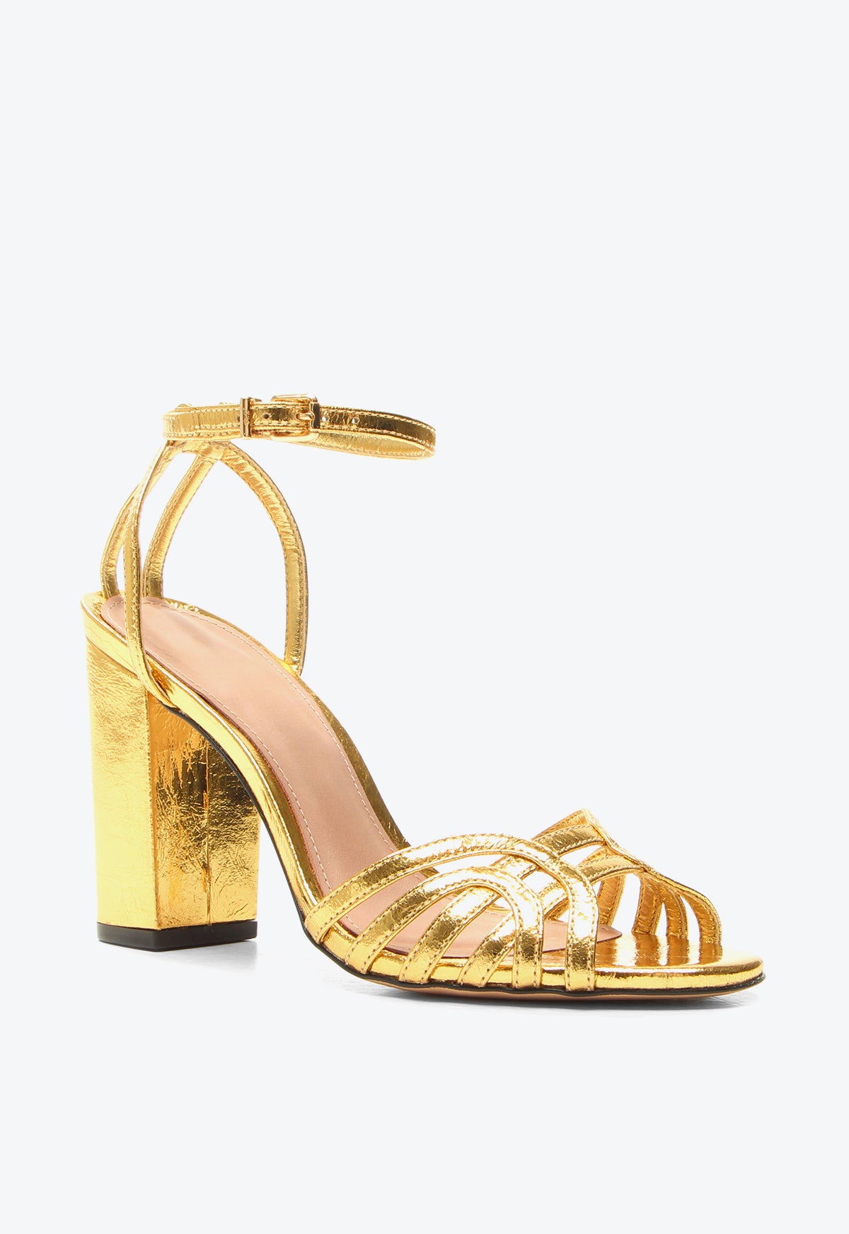 Khiani Coursos Dourado Heels