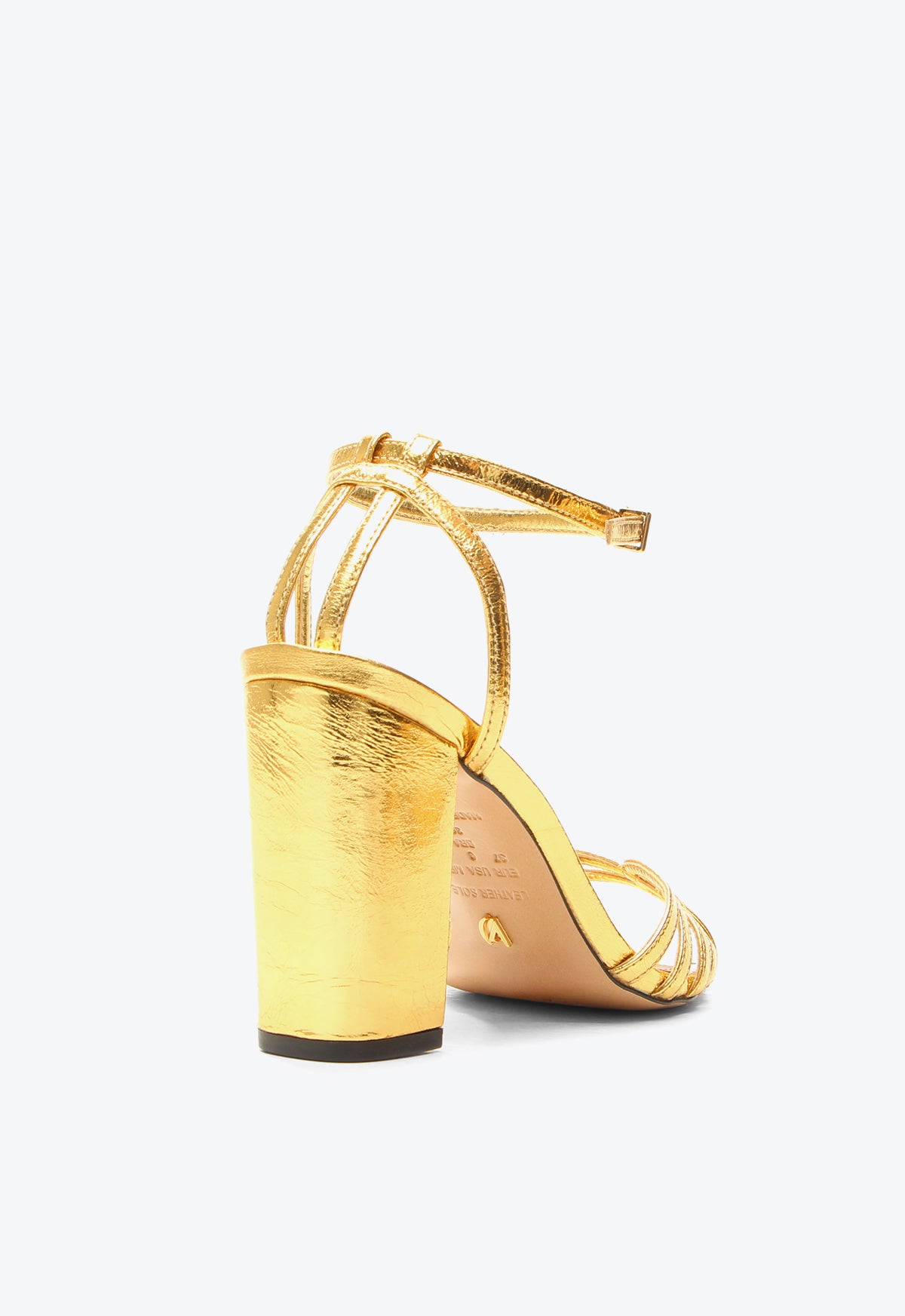 Khiani Coursos Dourado Heels