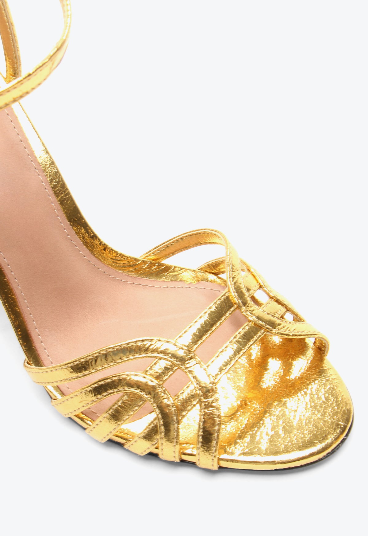 Khiani Coursos Dourado Heels
