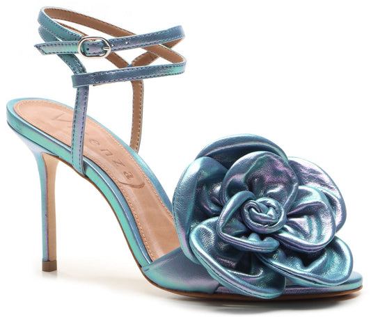 Giada Metal Peal Blue Heels 1959012-1