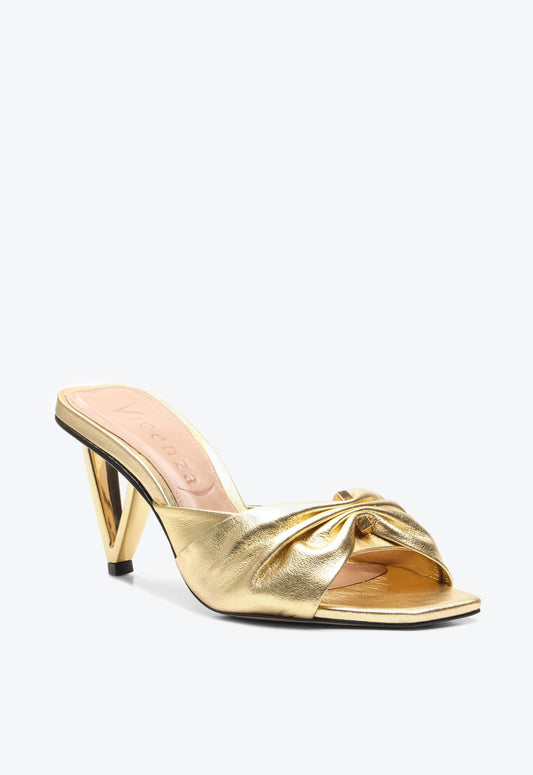 Giada Madri Metal Ouro Heels 2105002-1