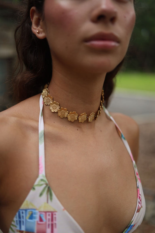 Miyanafgy Infinity Choker Flower