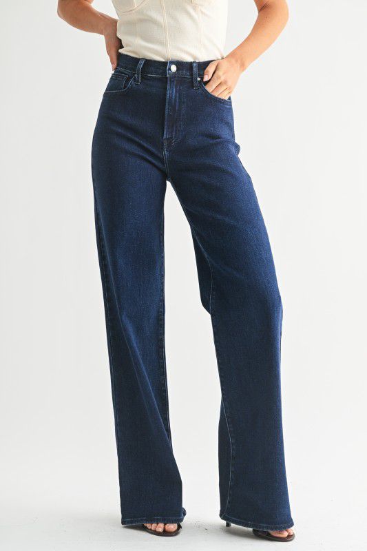 Just Black Denim Palazzo Bottom