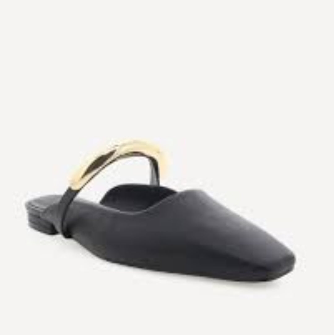 Billini Black Mule Mercer