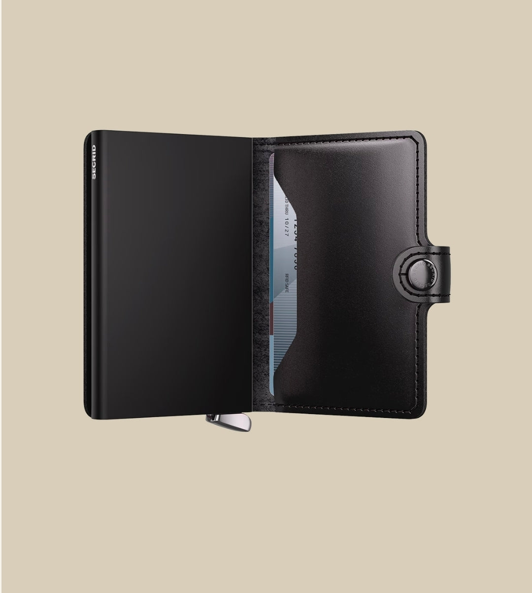 Secrid Premium Mini Wallet Dust Black