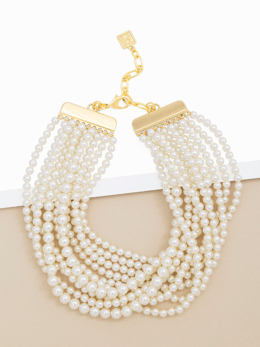 Necklace Zenzii N2151 Pearl