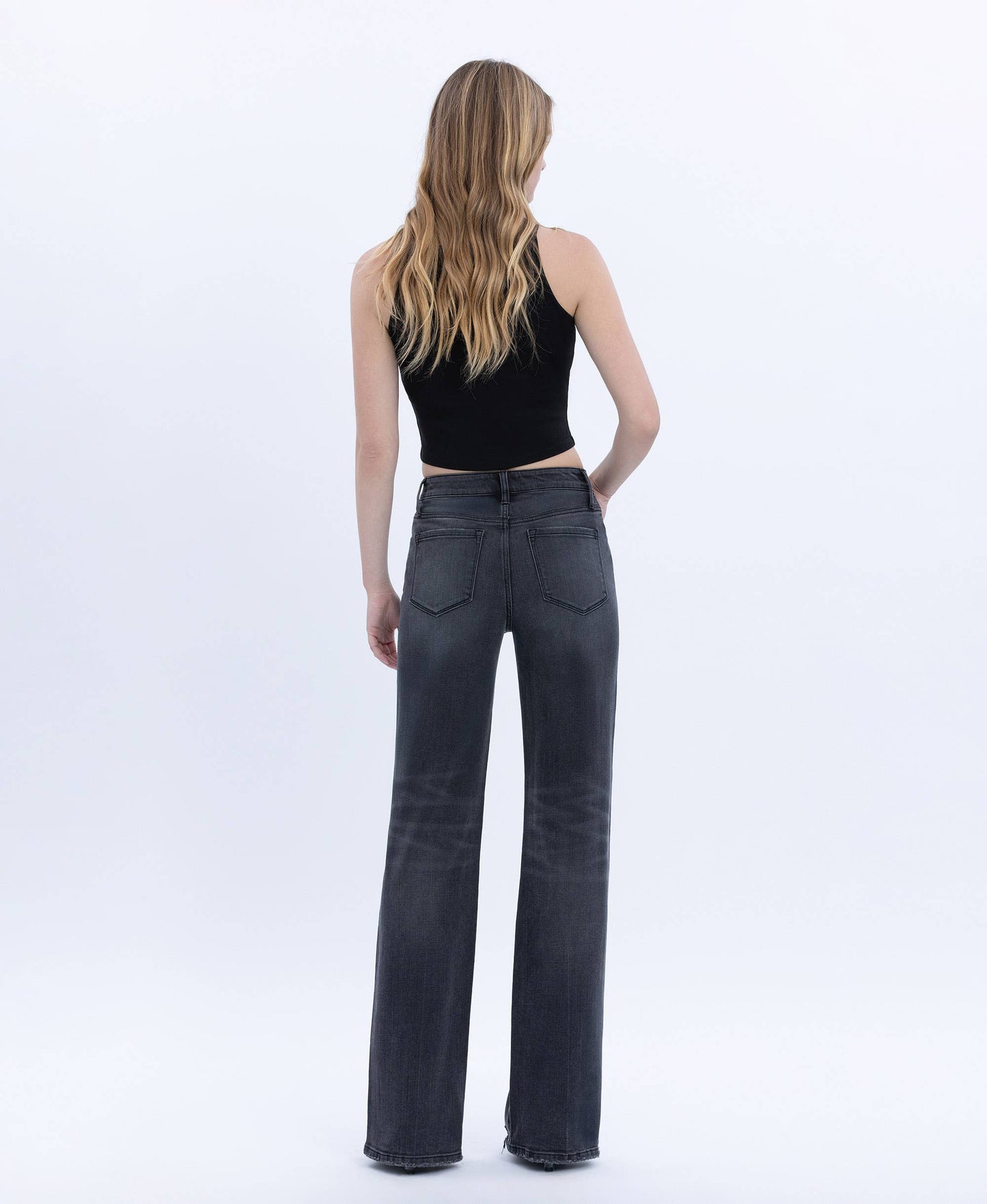 Vervet Hight-Rise Vintage Flare Jeans Bottom