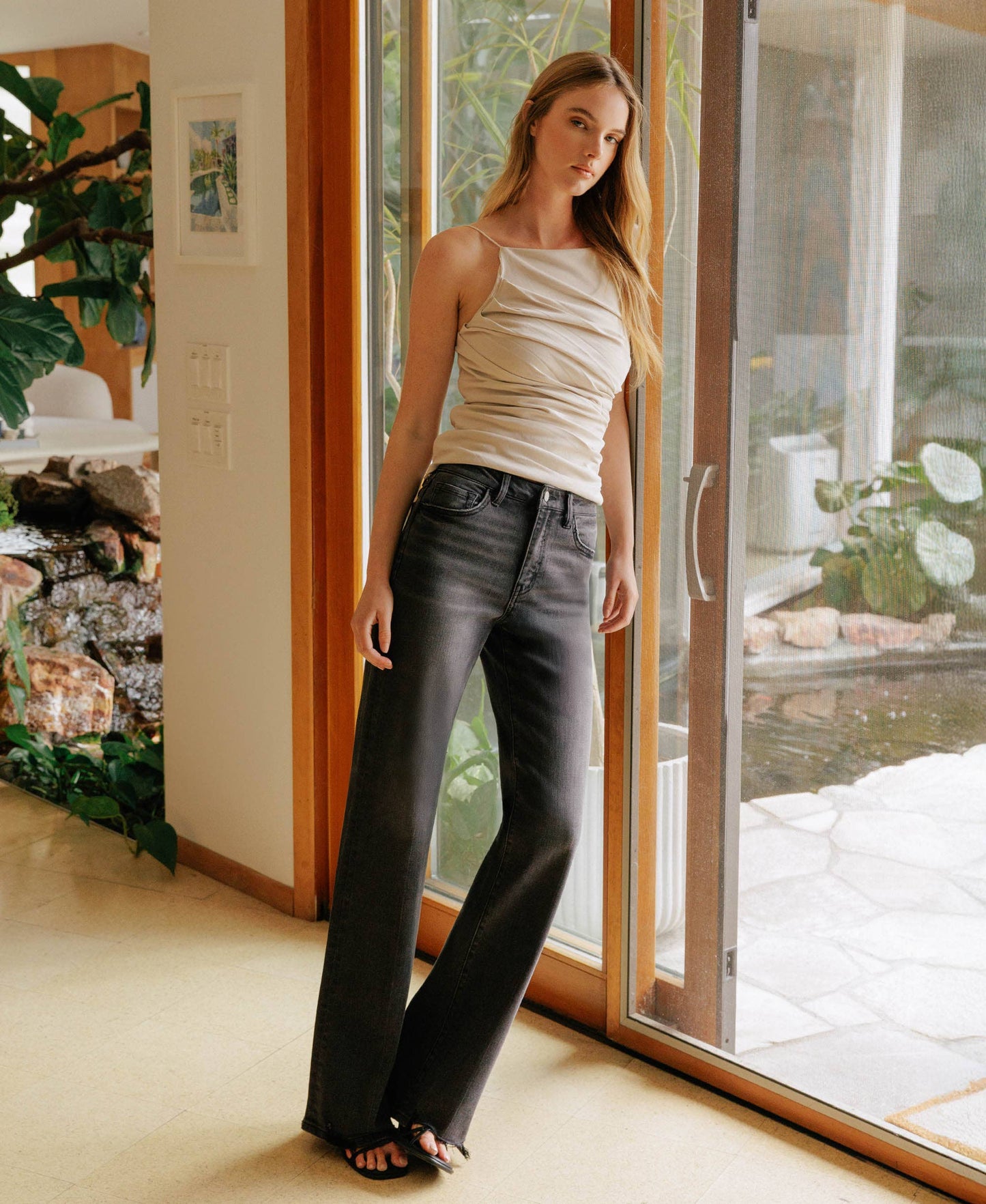 Vervet Hight-Rise Vintage Flare Jeans Bottom