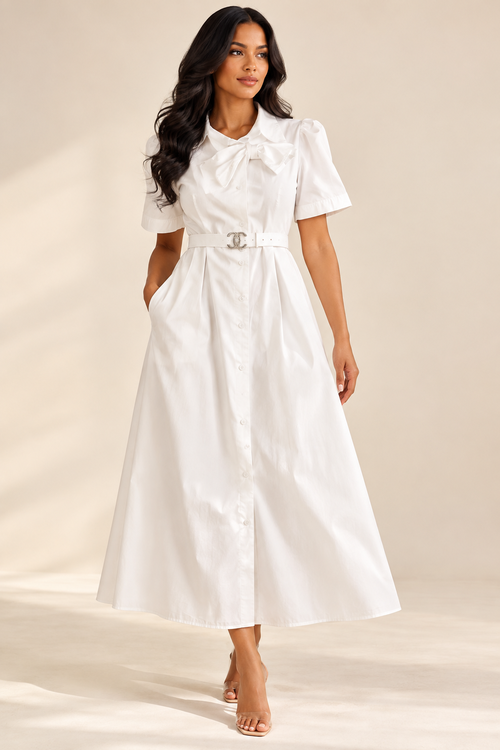 Peekskill Chanel Bow Dress