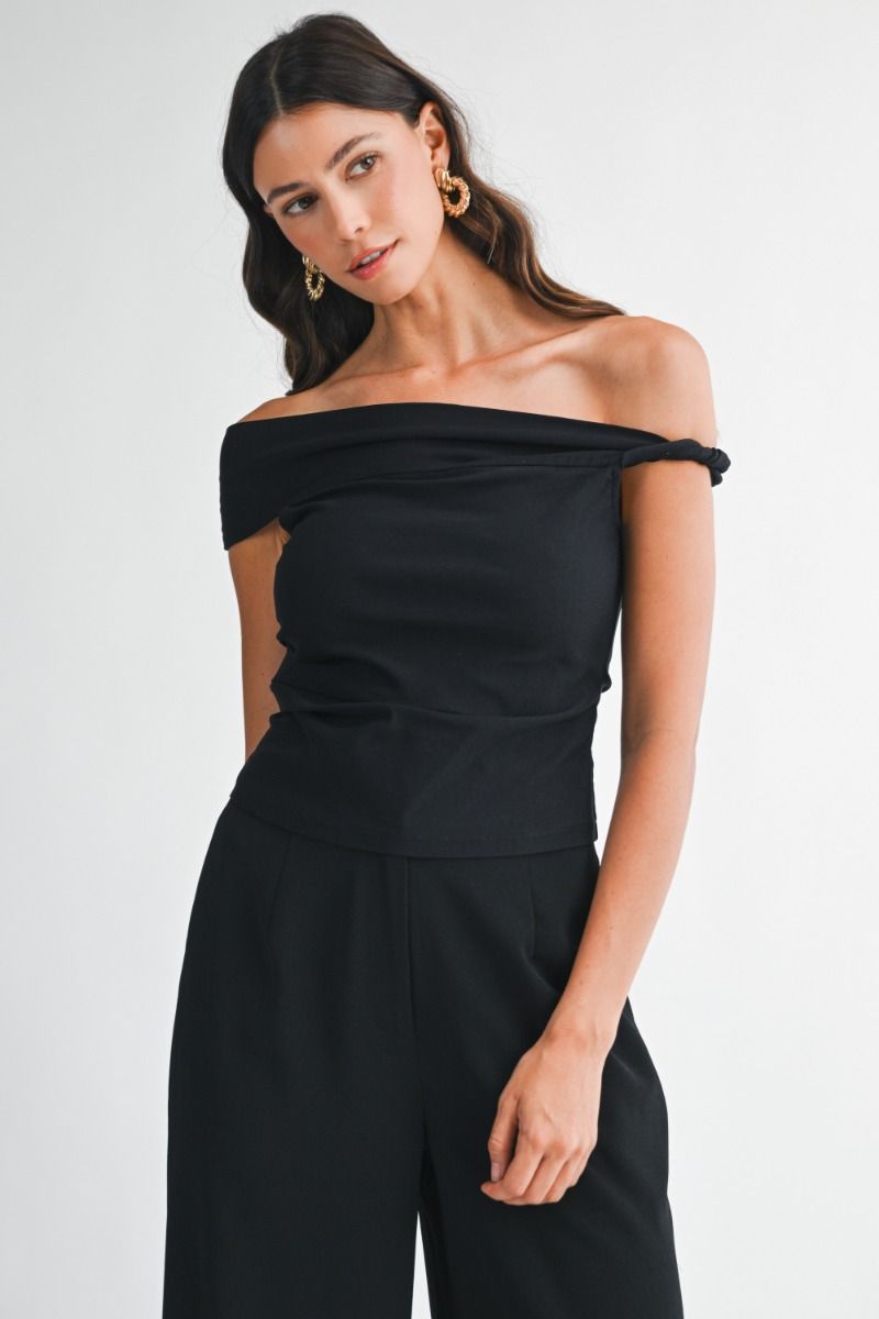Mable off Shoulder with Twisted Detail Top