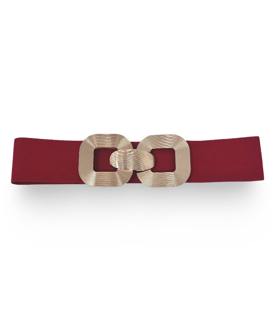 G F Metal Buckle Stretch Belt